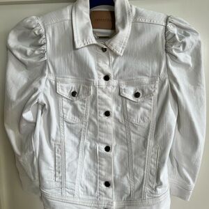Retrofete White Denim Jacket